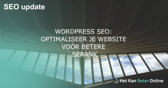 optimaliseer je wordpress site seo