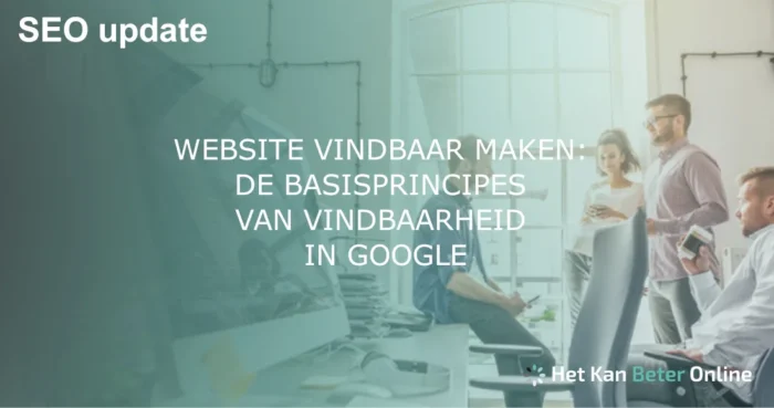 basisprincipes vindbaarheid