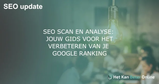 SEO scan en analyse
